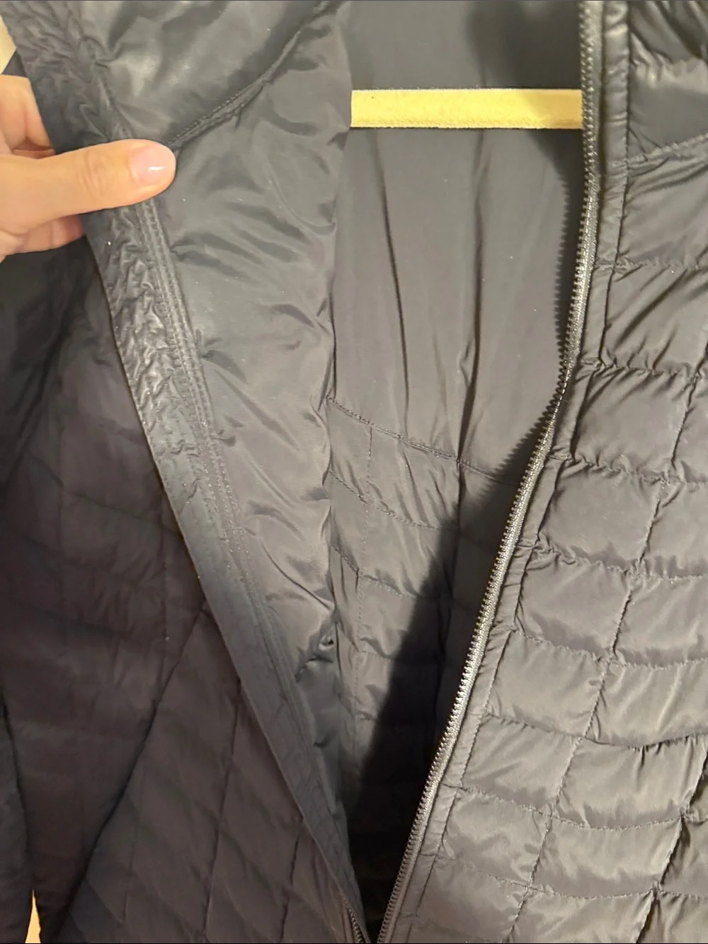 The North Face Black Quilted Insulated Puffer Jacket